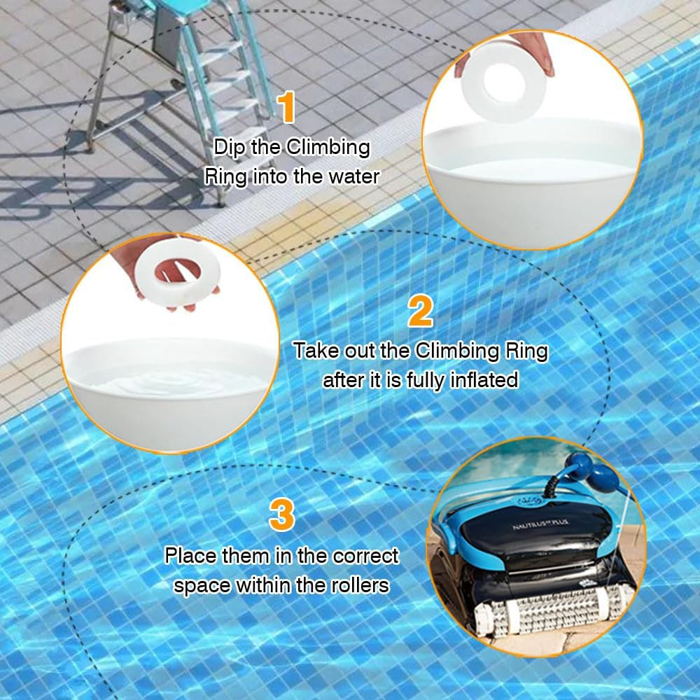 Exact Replacement 6101611-R4 for Dolphin Maytronics Nautilus Robotic Pool