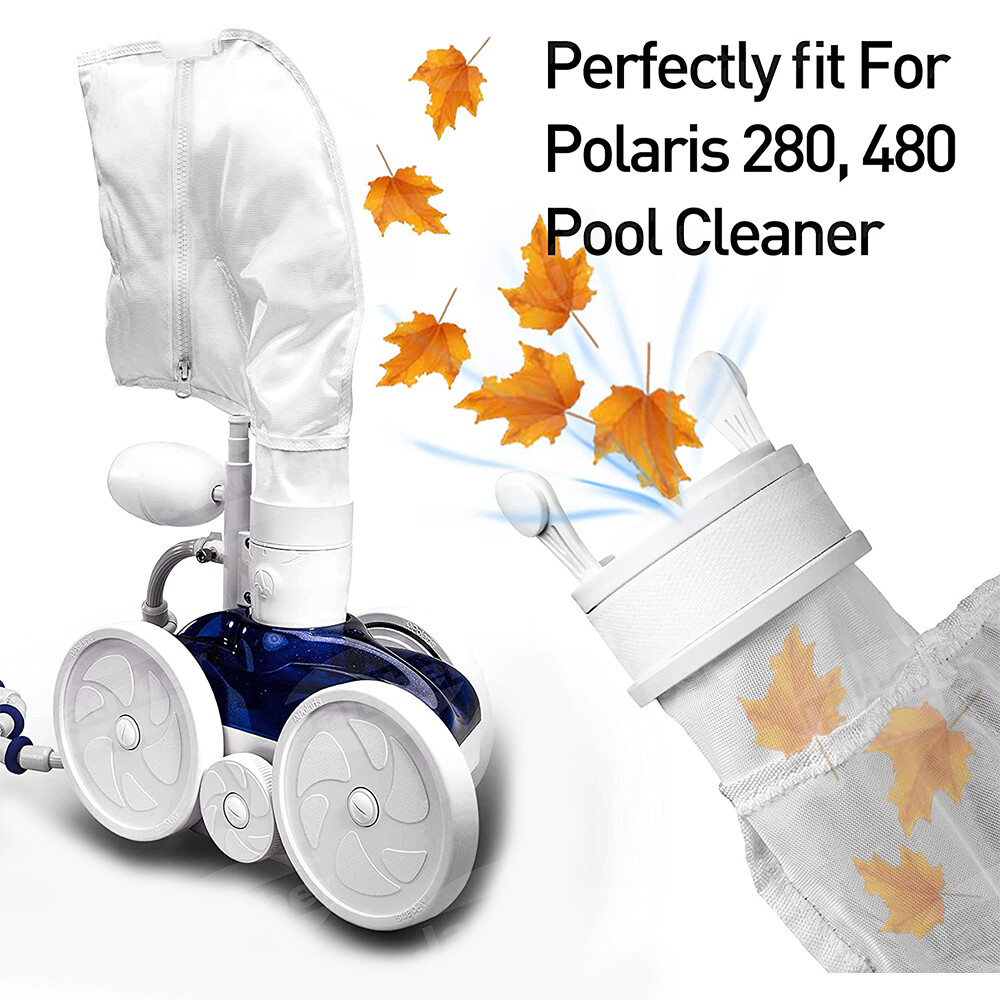 2 Pack Pool Cleaner Bags All Purpose Filter Bag for Polaris 280 480 Part K13 K16