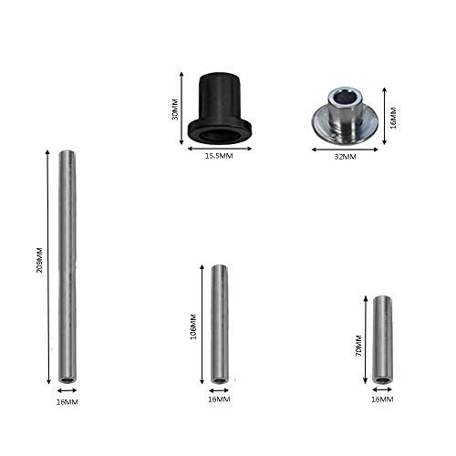 A Arm Bushing Kit Heavy Duty HDPE Replacement for Polaris RZR 800 / RZR S / 4
