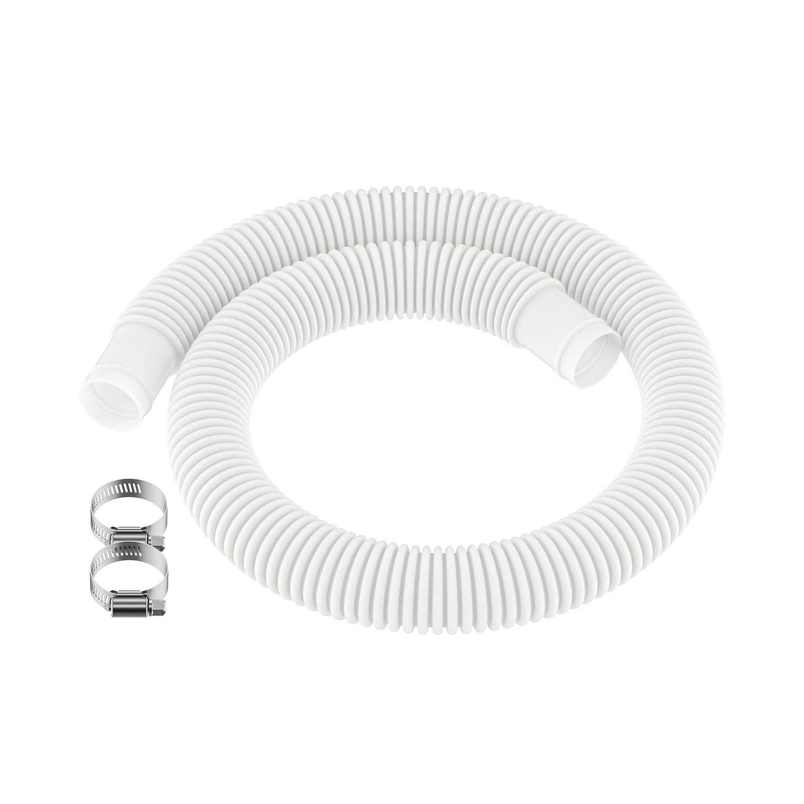 ANTOBLE 1.25 Inch 3ft Pool Hose for Intex, Swimming Pump White