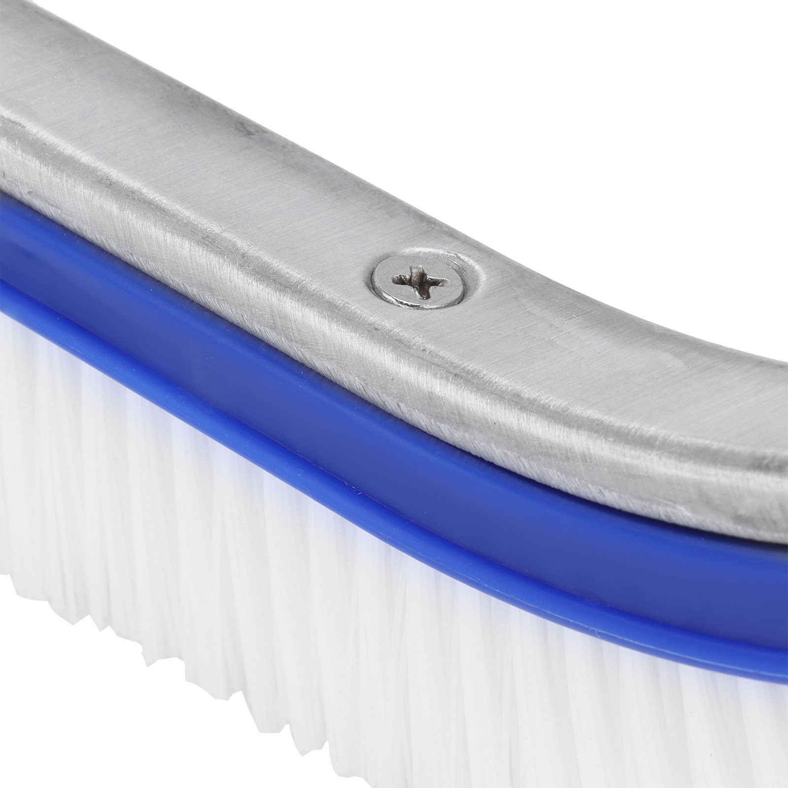 Swimming Pool Brush Extra-Wide Head For Fast Cleaning Floors Easy To Use