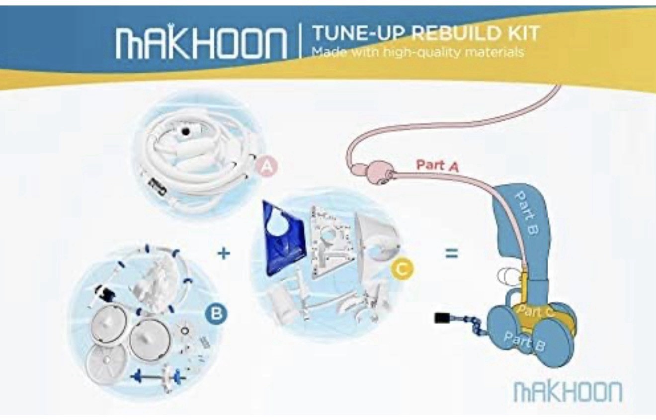 MAKHOON Pool Cleaner Feed Hose Replacement for Zodiac Polaris 280 380 G5