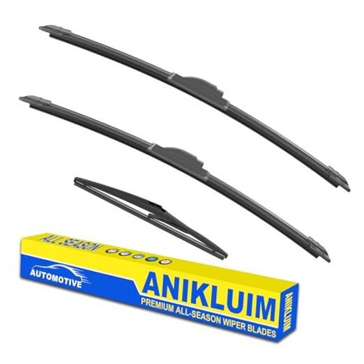 26&Prime;+ 16&Prime; Wiper Blades with 10&Prime; Rear Wiper Blades Set Replacement for 2013