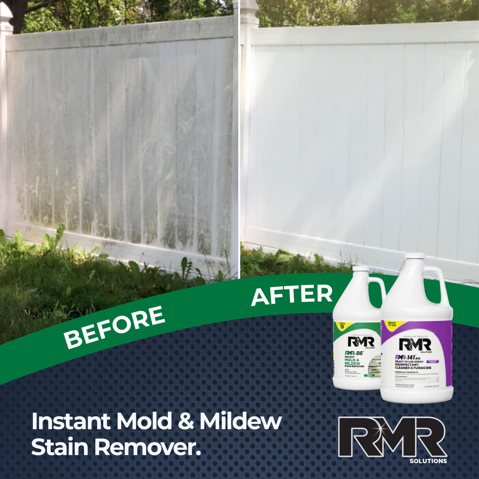 DIY Mold Remover Bundle – Complete Mold Killer & Stain Remover Kit, 2x 1-Gallon