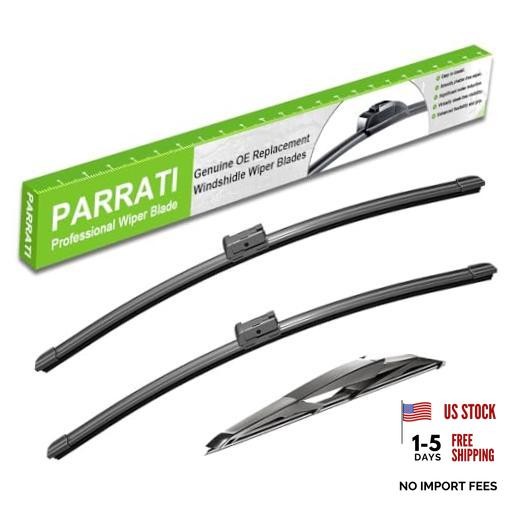 Windshield Wiper Blades for GMC Acadia 2007-2012, 3 Pack | 24/21 Inch Front