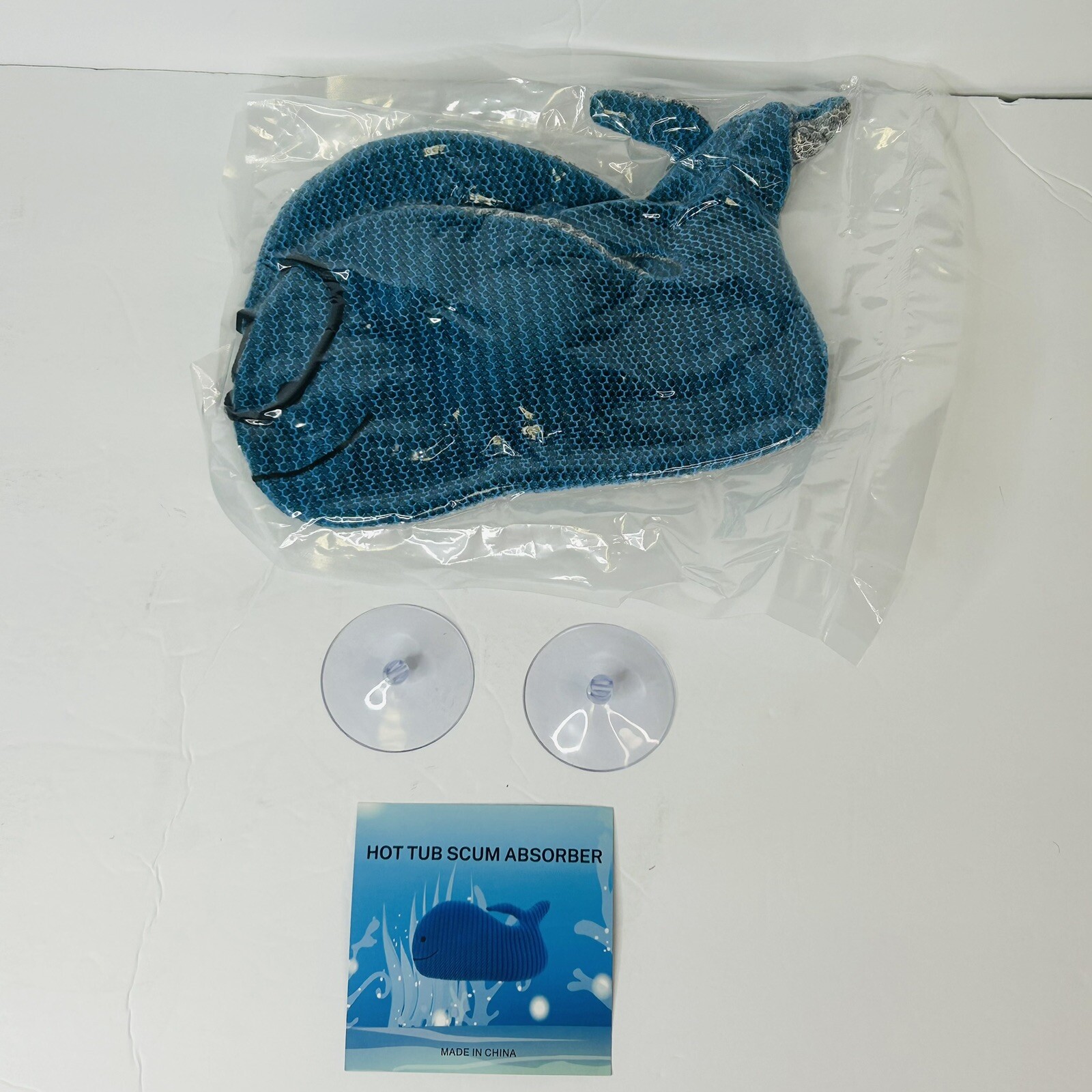 Hot Tub Scum Absorber Whale 2 Pack Oil Absorbing Hot Tub Floating Sponge