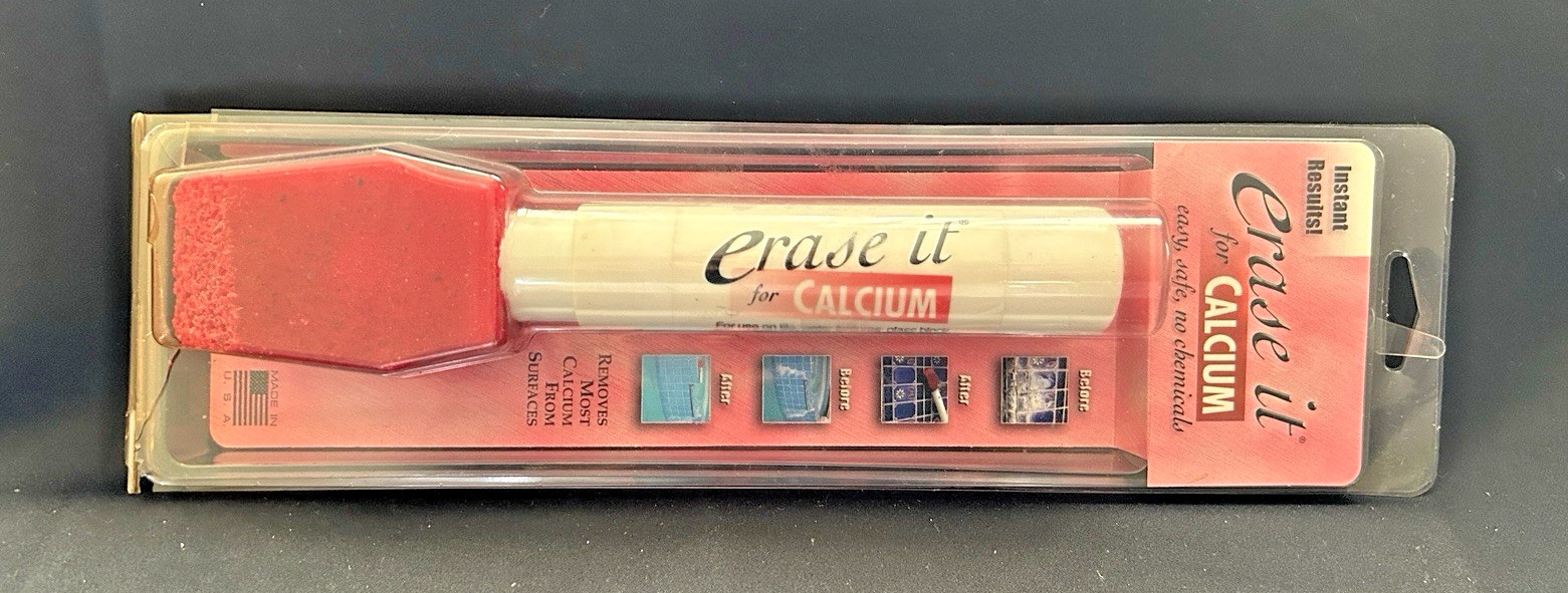 Erase It Stain Eraser 85001 Calcium Eraser for Tile & Concrete Swimming Pools