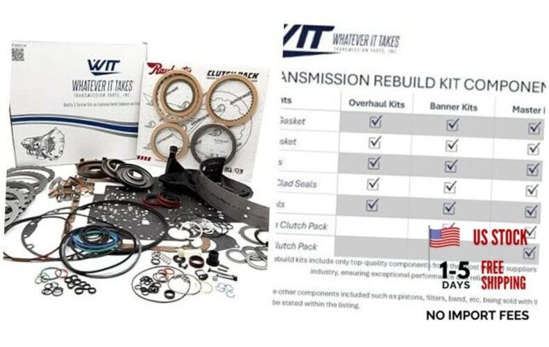 4L60E Transmission Super Master Rebuild Kit w/Steels & Pistons 2004-UP
