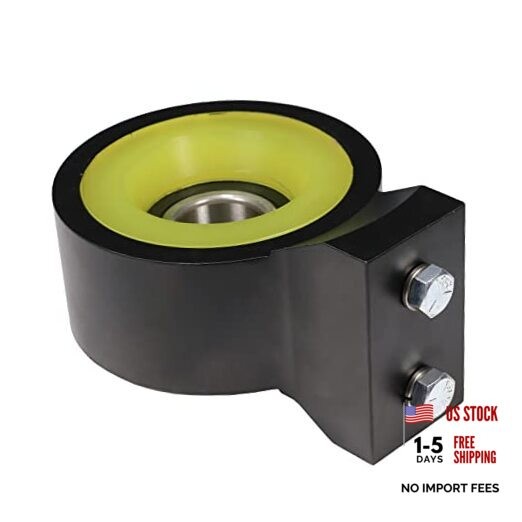 Heavy Duty Aluminum Poly Drive Shaft Carrier Bearing Replacement for Black