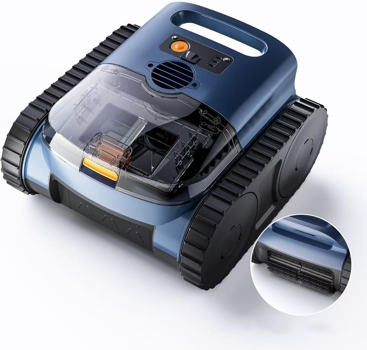2025 Smart Navigation Pool Cleaner Wall and Waterline Cleaning Vacuum 2150 Sq.ft