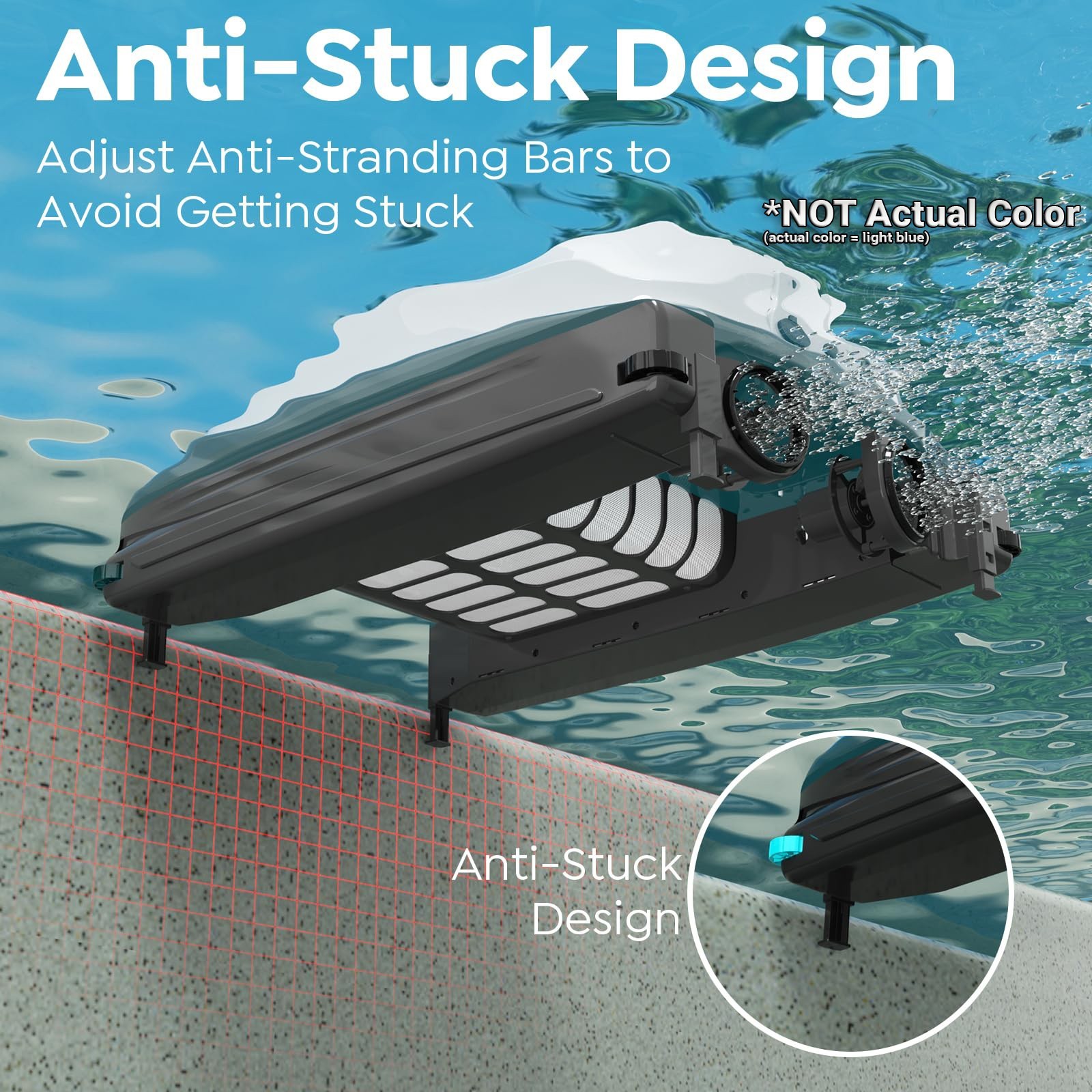 Solar Powered Robotic Pool Surface Skimmer, APP Control, (2026) TALOSBO SK01