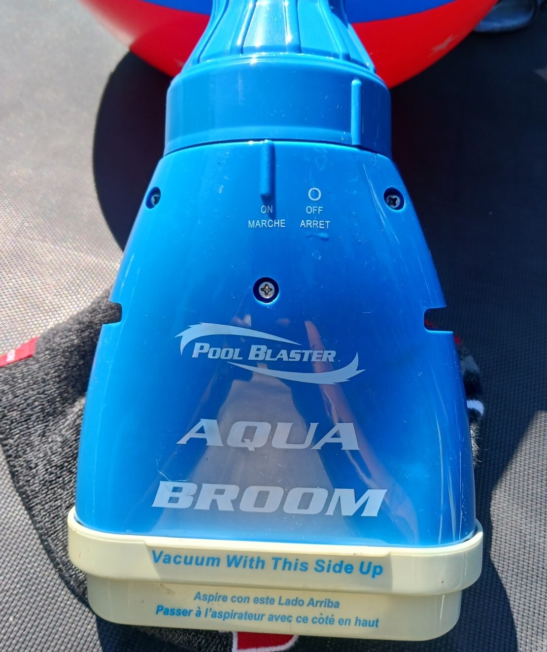Water Tech Aqua Broom Pool Blaster Battery Operated- Works- Pre-owned