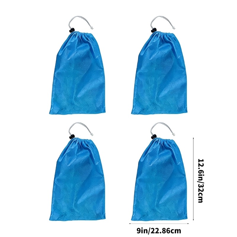 Universal Pool Vacuum Net Bag with Drawstring for Swimming Pool Care Easy to Use