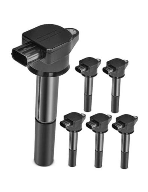 Set of 6 Ignition Coil Pack Replacement for Mitsubishi Galant 2004-2007,
