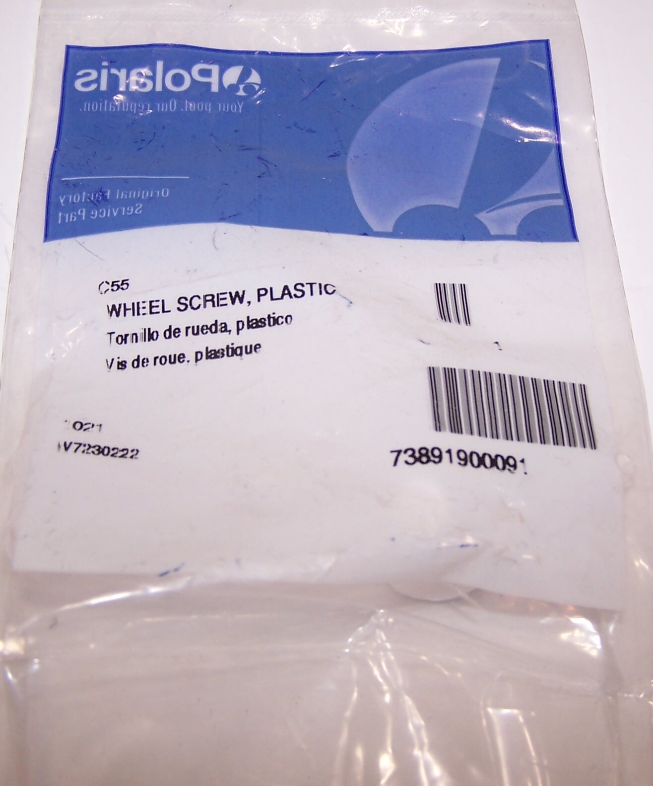 Polaris C55 Pool Cleaner Wheel Screw Genuine OEM New