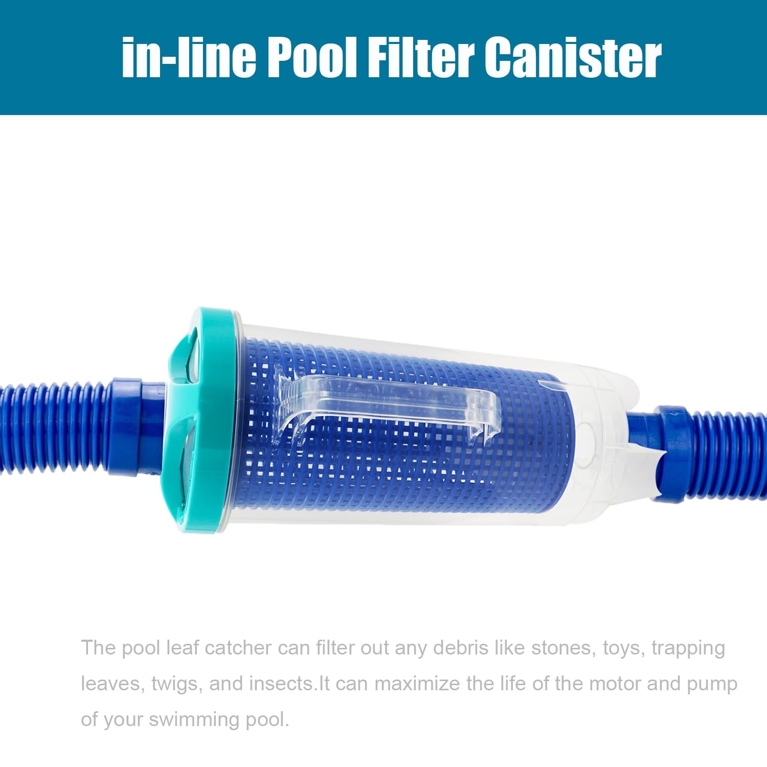 « Large Leaf Canister for Pool Vacuums InLine Filter with Mesh Basket »