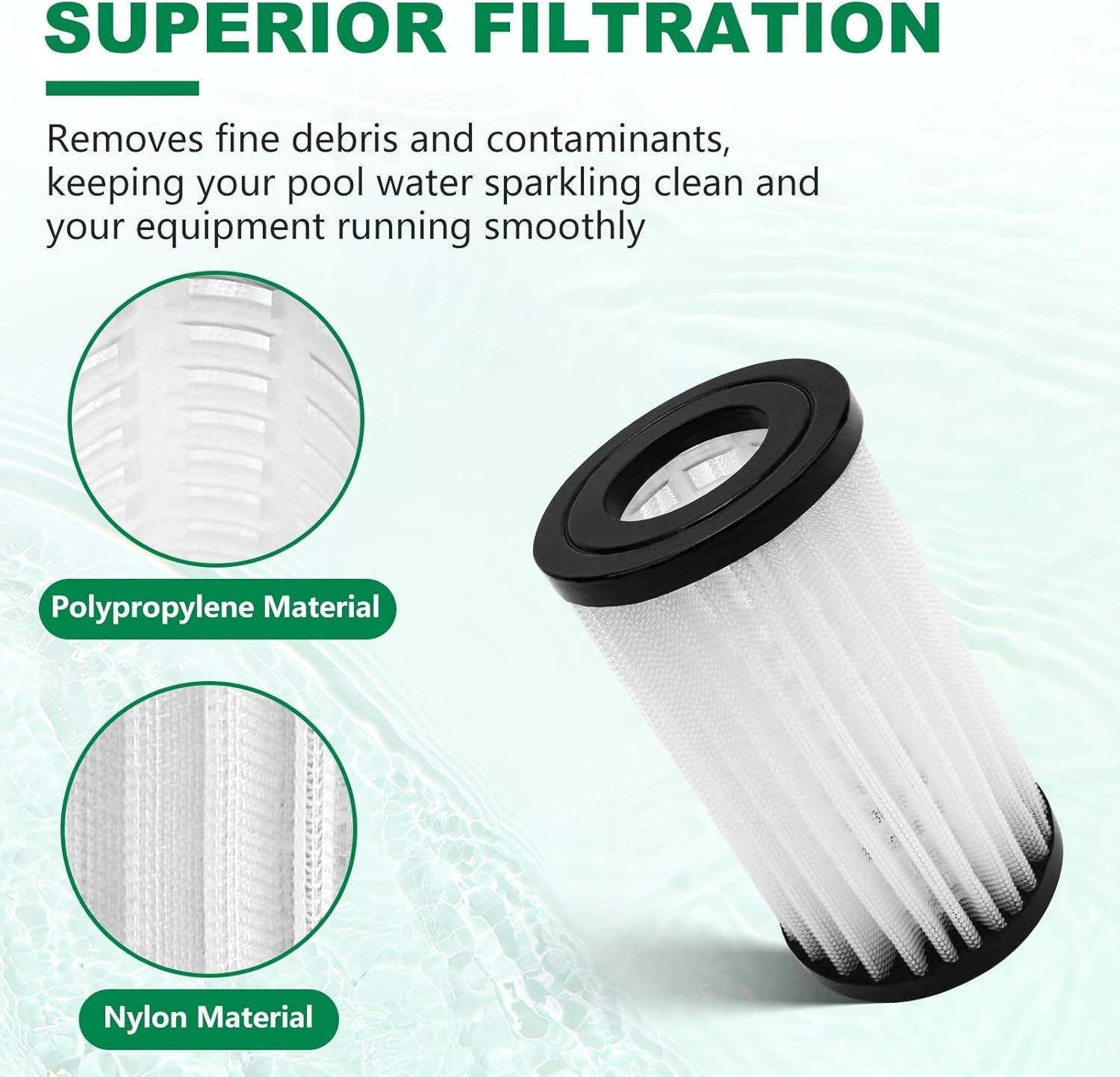 Energy Filter Element Replacement for Jandy Ray Vac Pool Cleaner 5.8 Inch