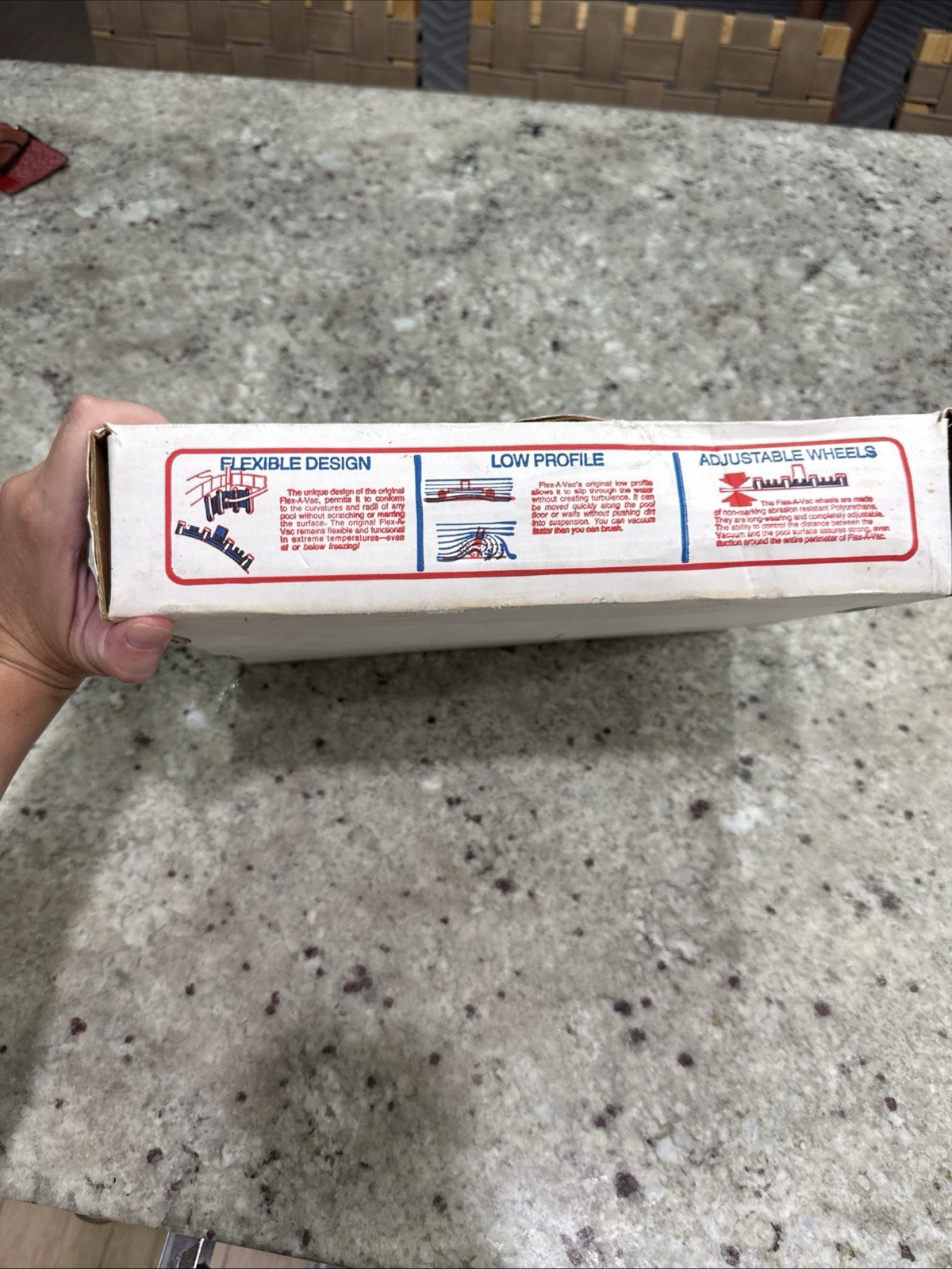 Original 1960s Flex-A-Vac Pool Cleaner Vacuum Head 60s American products