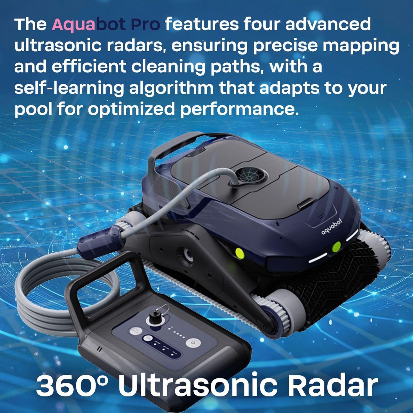BWT AQUABOT PRO Cordless Robotic Pool Cleaner 10-0102600