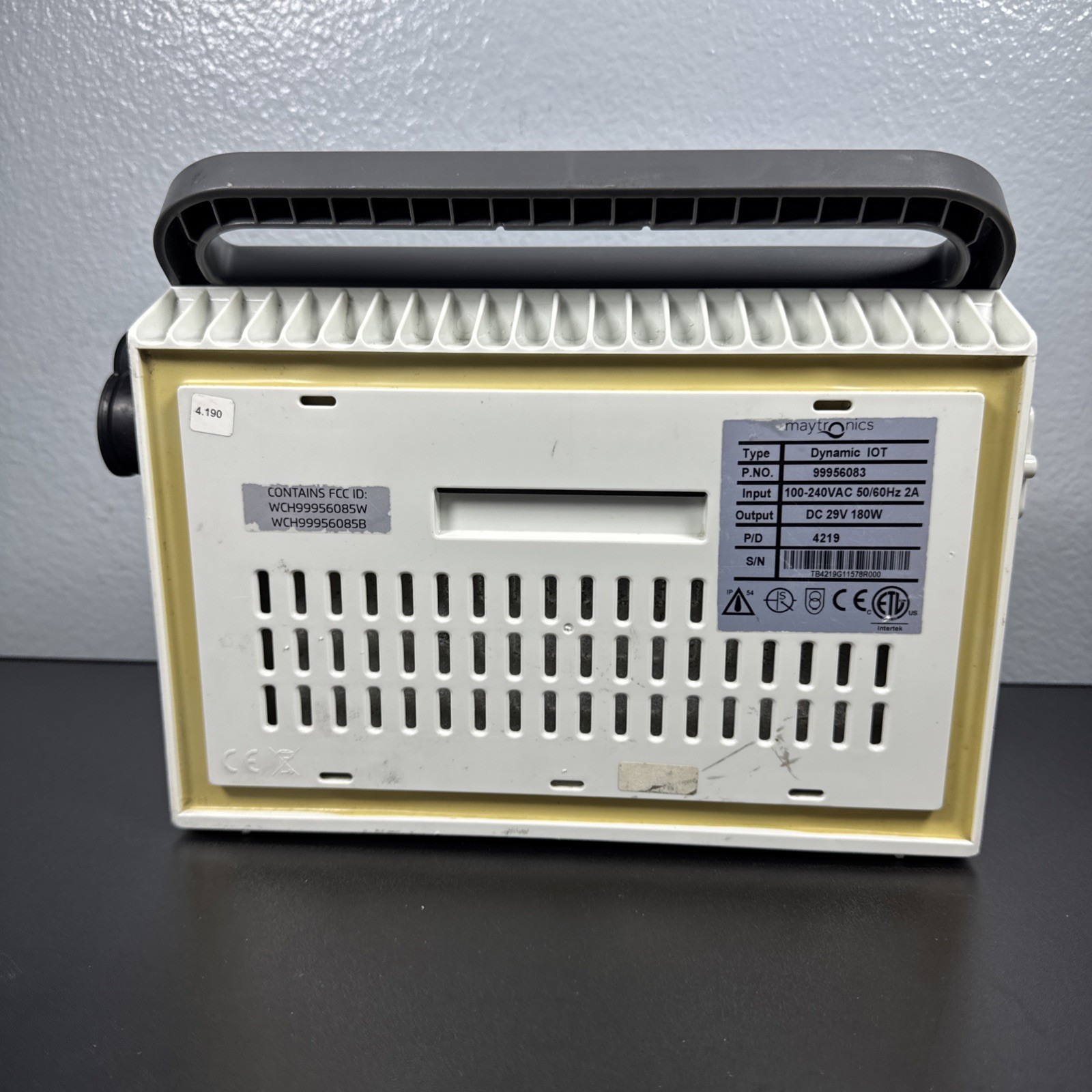 Please Read!!!Dolphin Maytronics OEM Power Supply No Power Cord Powers On FPOR