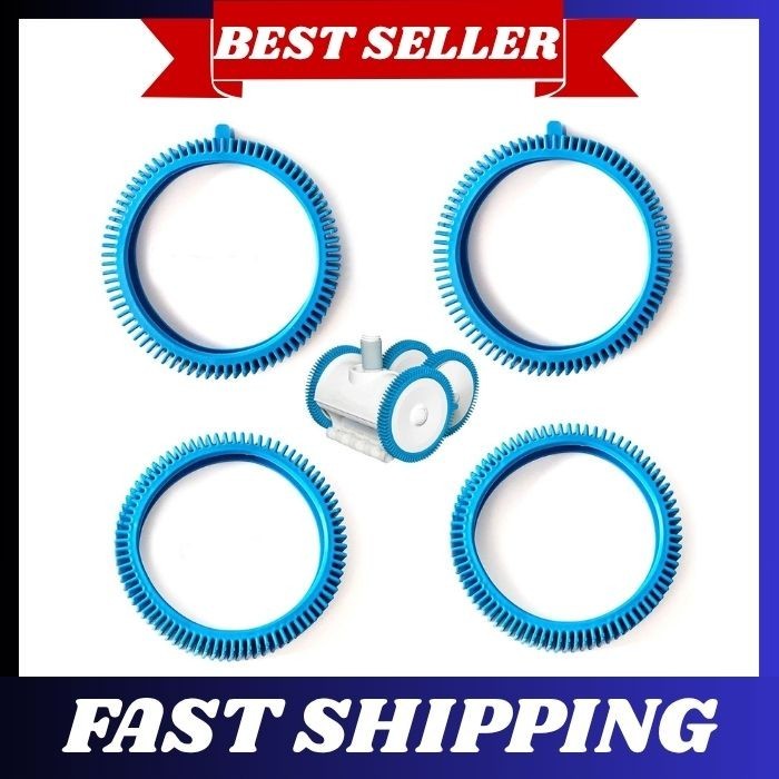 Pool Cleaner Tire Combo Kit Front & Rear for Super Hump – 896584000 (4-Pack)