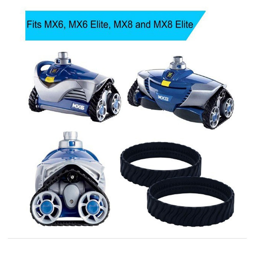 2PCS R0526100 Tire Wheel For Zodiac Baracuda Pool Cleaner MX8 MX6 Elite AXV408P