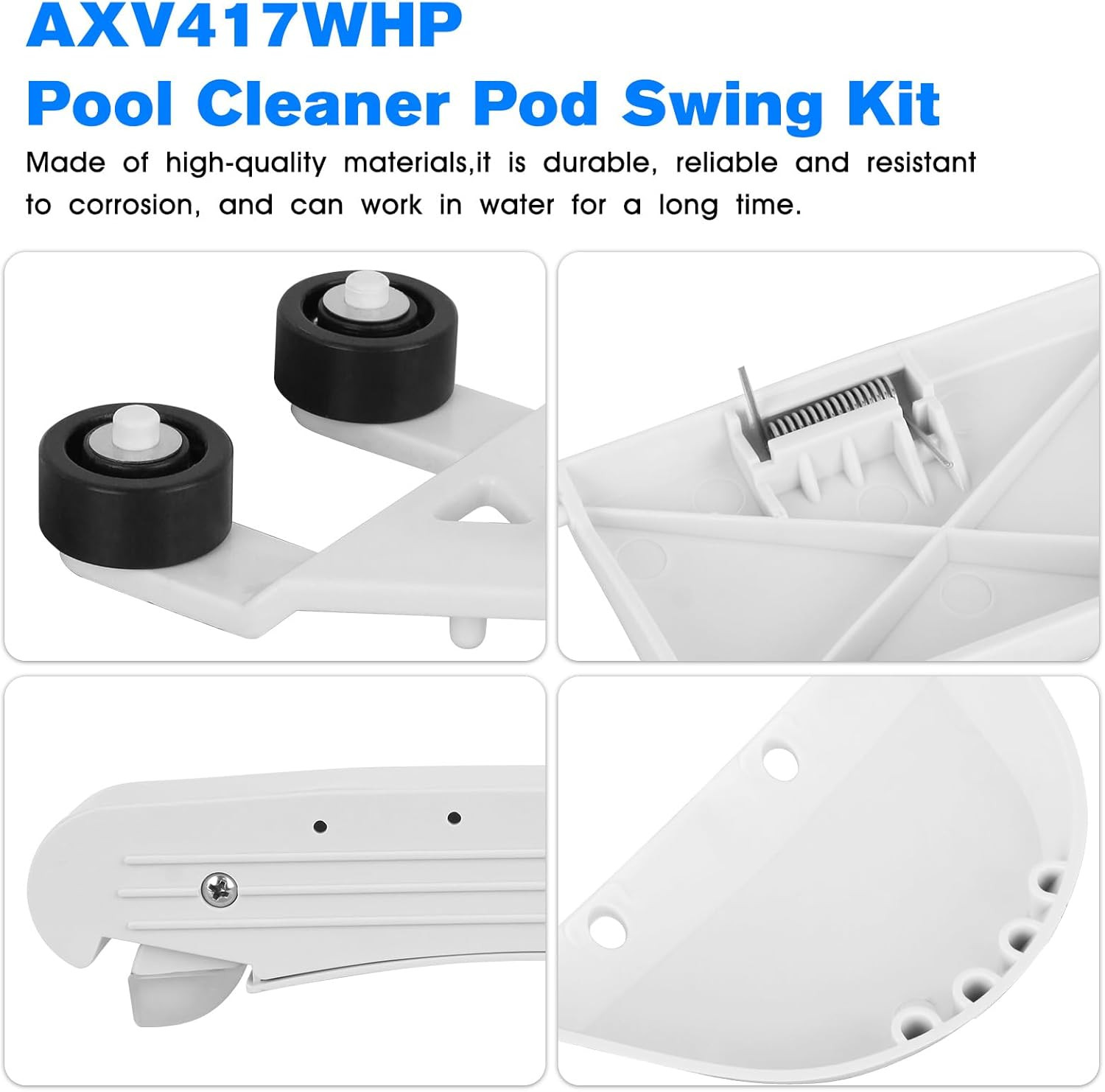 AXV417WHP Pool Cleaner Kit Replacement Hayward Pool Vacuum Parts AXV621DAT Pool