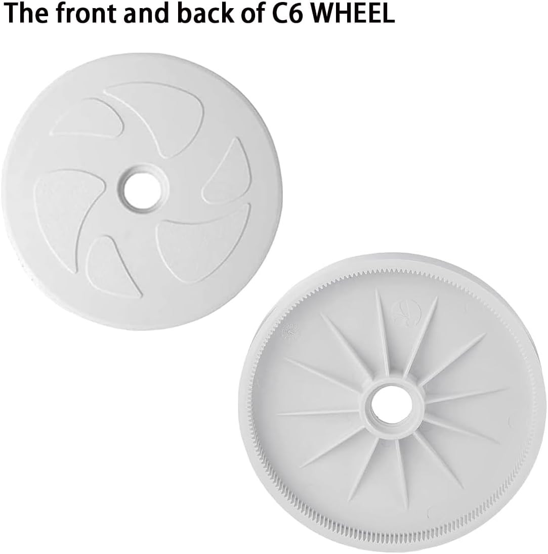 Pool Cleaner Replacement Kit Compatible with Polaris 180,280 with 3 Pcs C6 Large