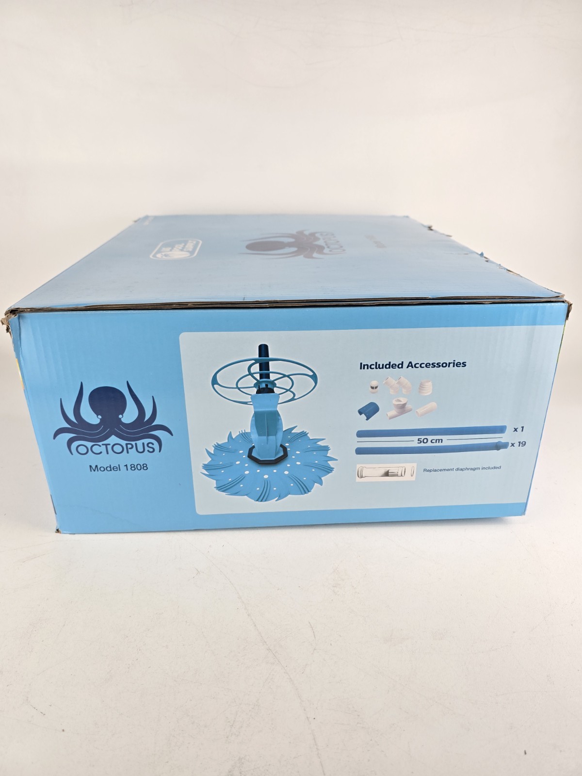 Octopus Automatic Pool Vacuum Cleaner, Hose Set, Powerful Suction Removes Debris