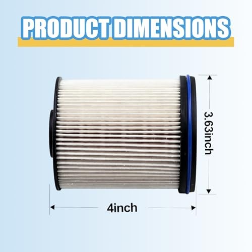 TP1015 Fuel Filter 5 Micron Replacement for 2021-2024 Cadillac 3.0L Set of 1