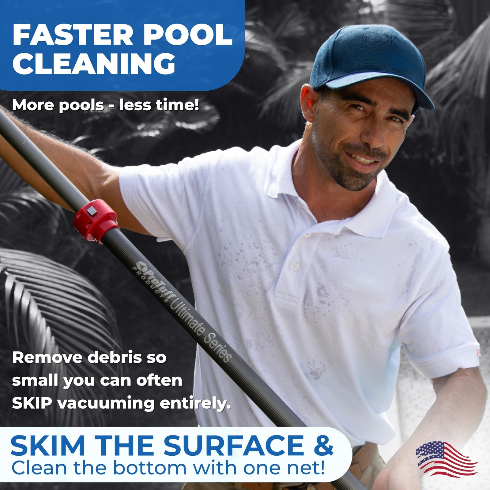 ProTuff 17&Prime; Silt Net Pool Skimmer for PROS – “490 Promise” Unl