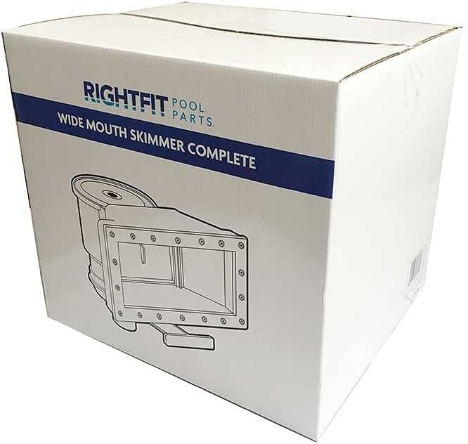 Replacement Wide Mouth Thru-Wall Skimmer Kit for Superior Pool Maintenance