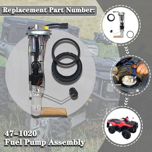 47-1020 Fuel Pump Pressure Stabilization Lower Noise Compatible with Polaris