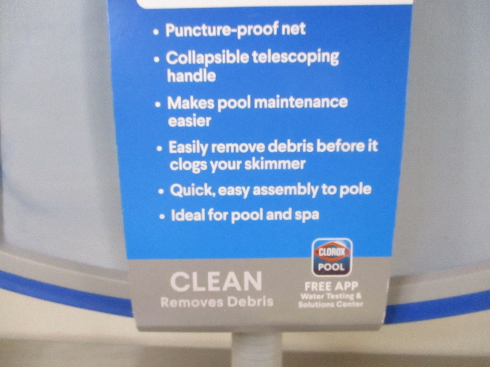 Clorox Pool & Spa Skimmer 4 ft Telescoping Pole for Pools and Spas BRAND NEW
