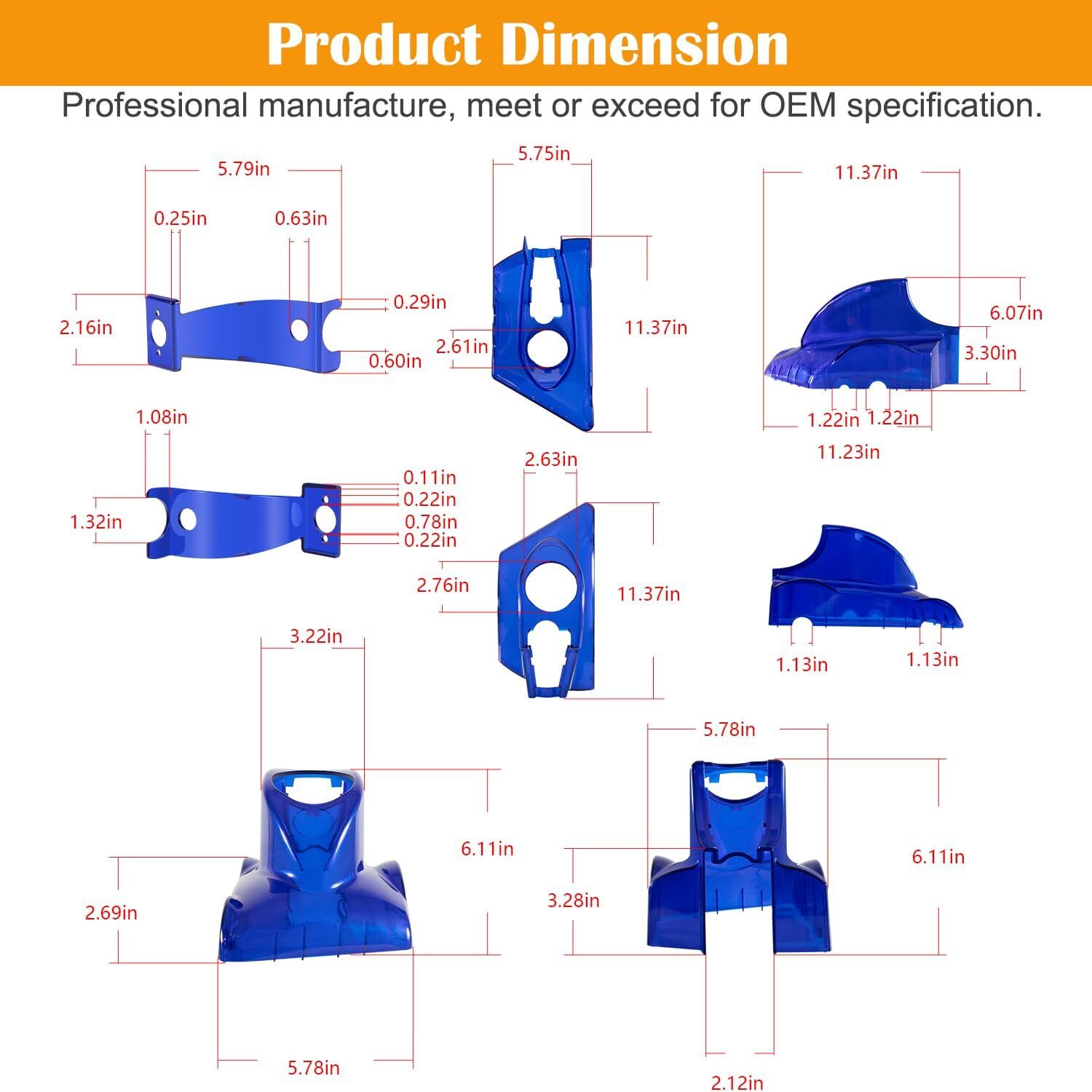9-100-1240 Top Housing for Polaris 360/380 Pressure Side Pool Cleaner