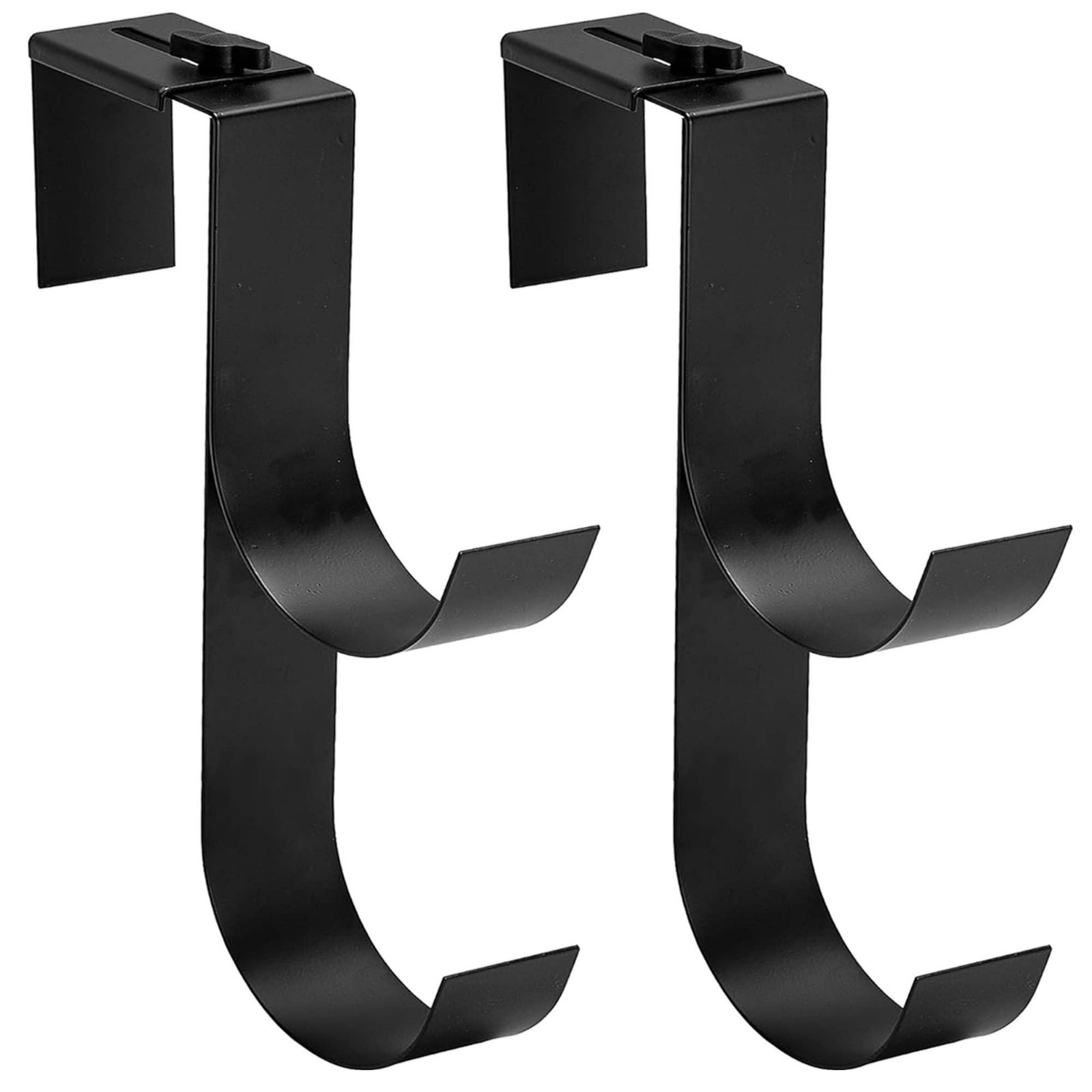 Adjustable Heavy Duty Pool Fence Hooks – 2 Pcs Slip-On Hangers for Pool Equipmen