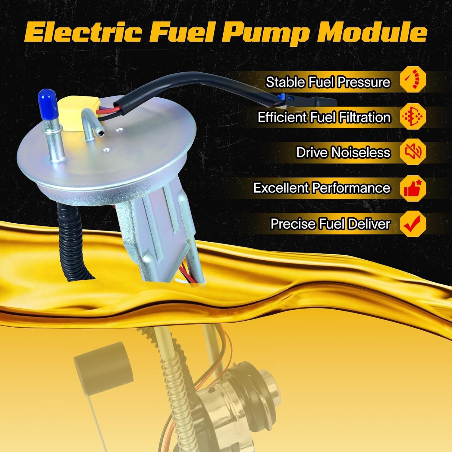 Polaris Ranger 500 Fuel Pump Replacement 2008-2013 4×4 47-1009 Compatible