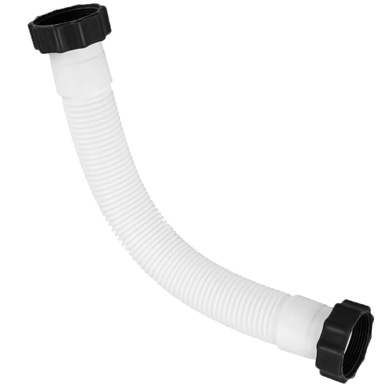 Pool Sand Filter Pump Hose 16 Inch Interconnecting 16 Inch, White