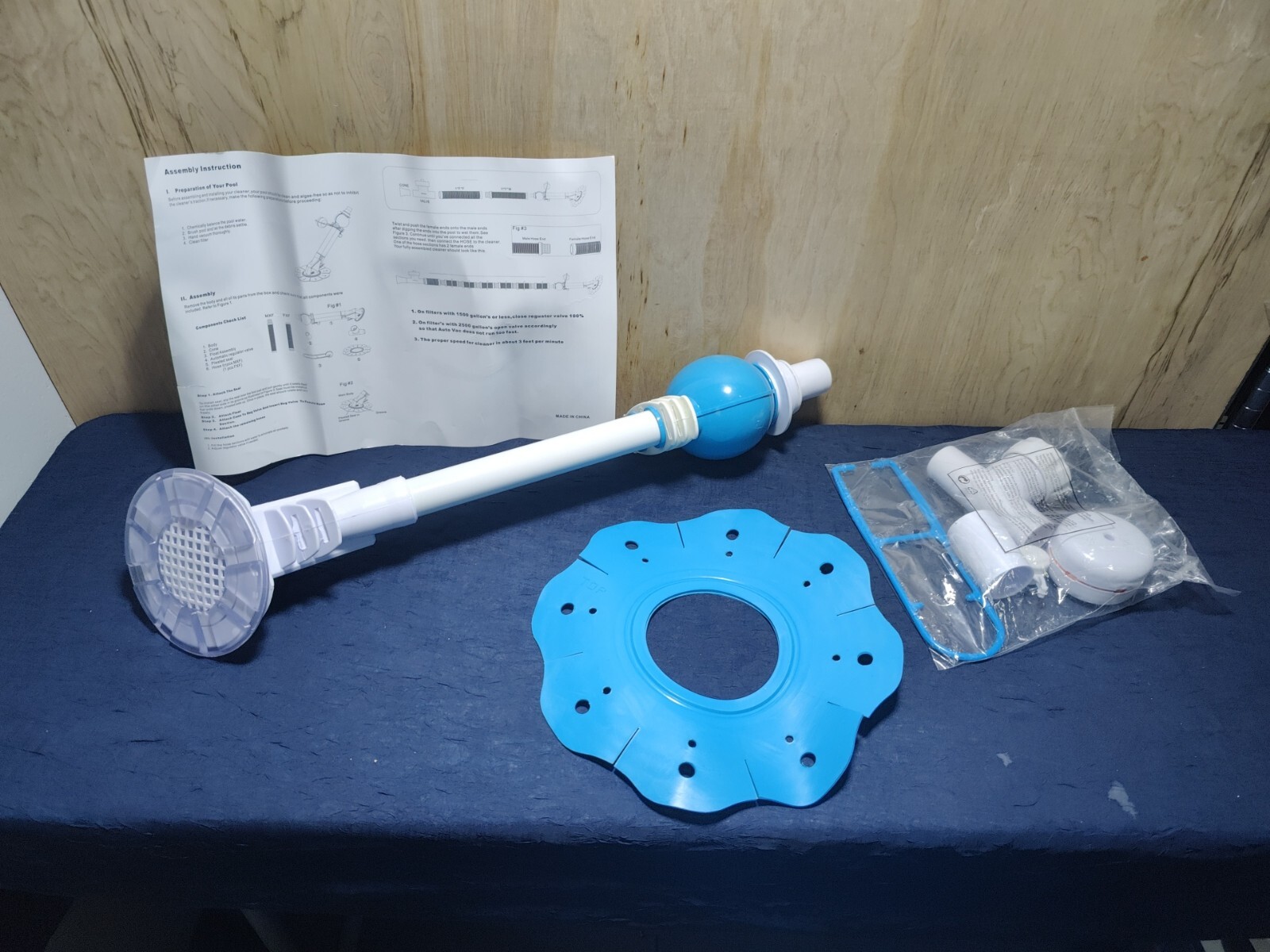 Blue Wave NE4375 Swim Time Hurriclean Automatic Above Ground Pool Cleaner
