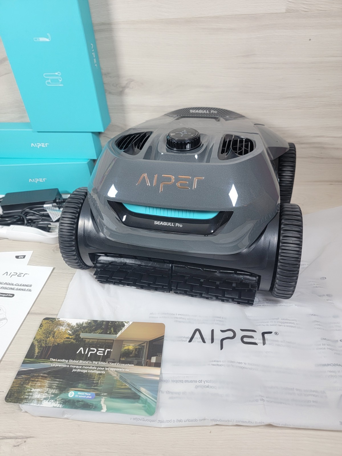 NEW!! Aiper Seagull Pro Cordless Robotic Pool Cleaner ZT6002 « COMPLETE »