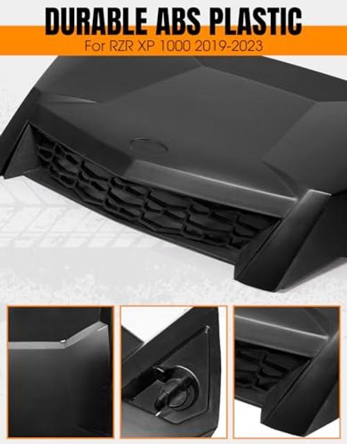 Hood Scoops for Polaris RZR XP 1000 2019-2023, Relacement for OEM# 5454429