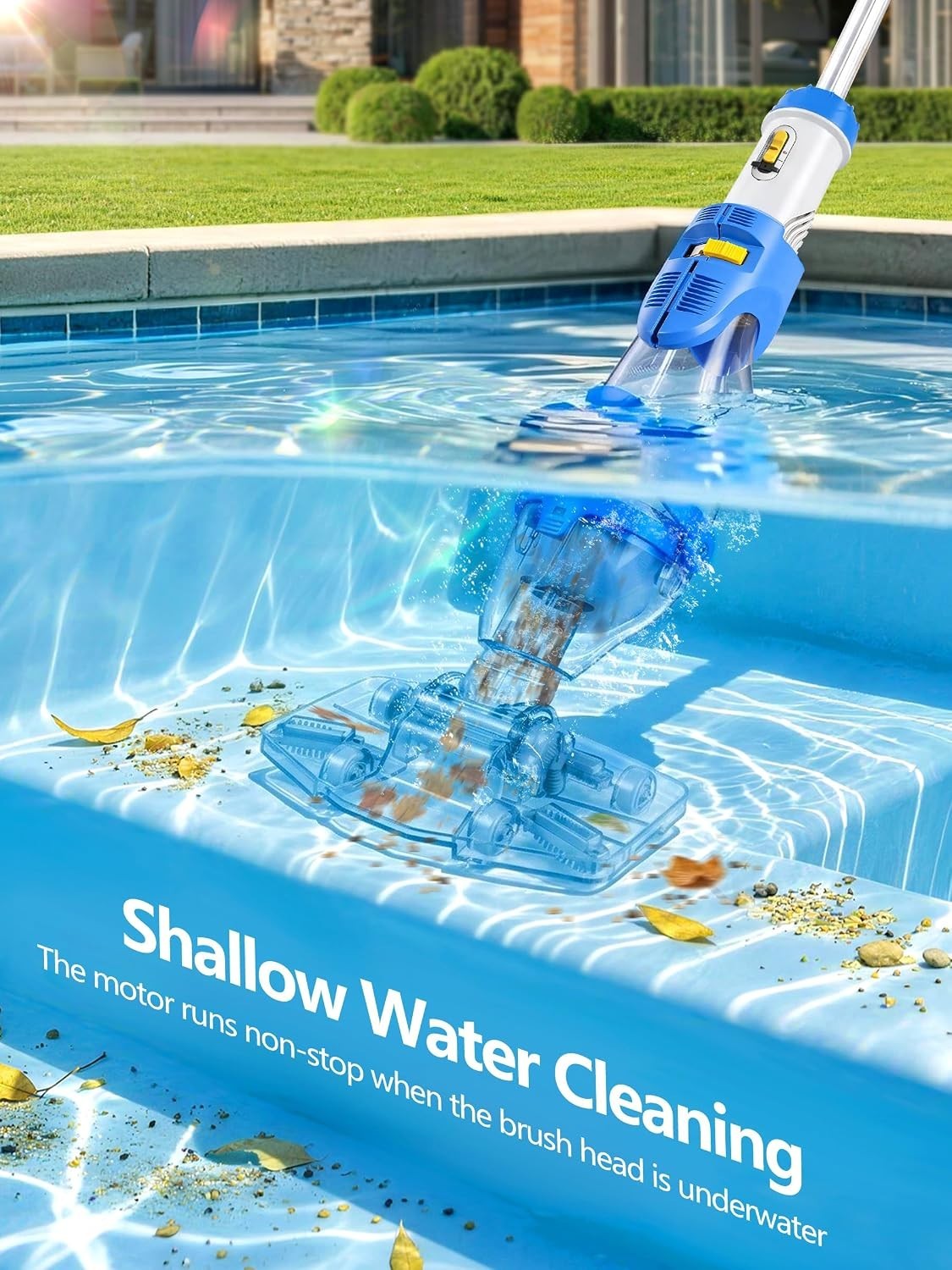 Next-Gen Cordless Pool Vacuum – High Suction & Quick Charge Technology