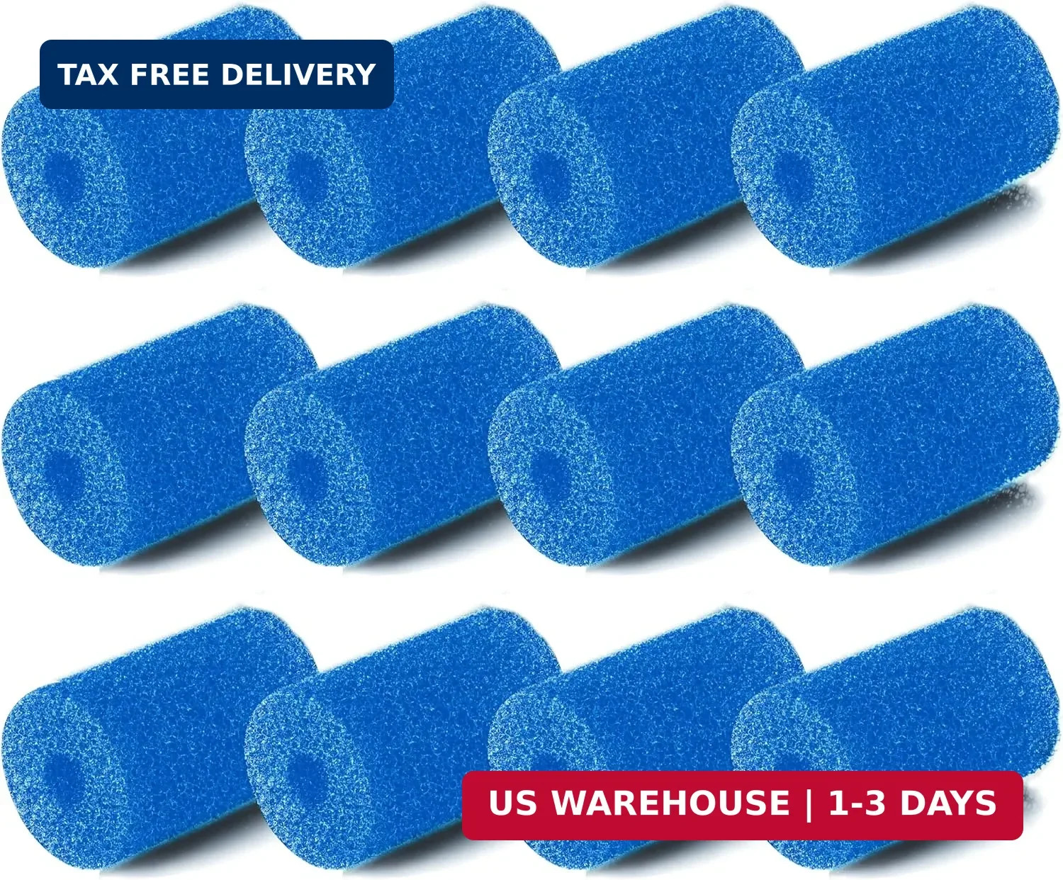 for Polaris Pool Cleaner Parts, 12 Pack Sweep Hose Tail Scrubbers Replacement fo