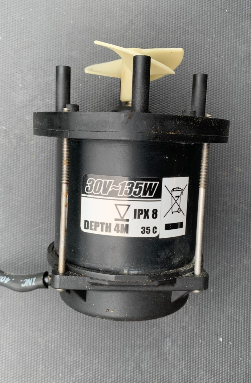 Used AQUABOT POOL ROVER CLEANER PUMP MOTOR PART #A6034 S1A6018