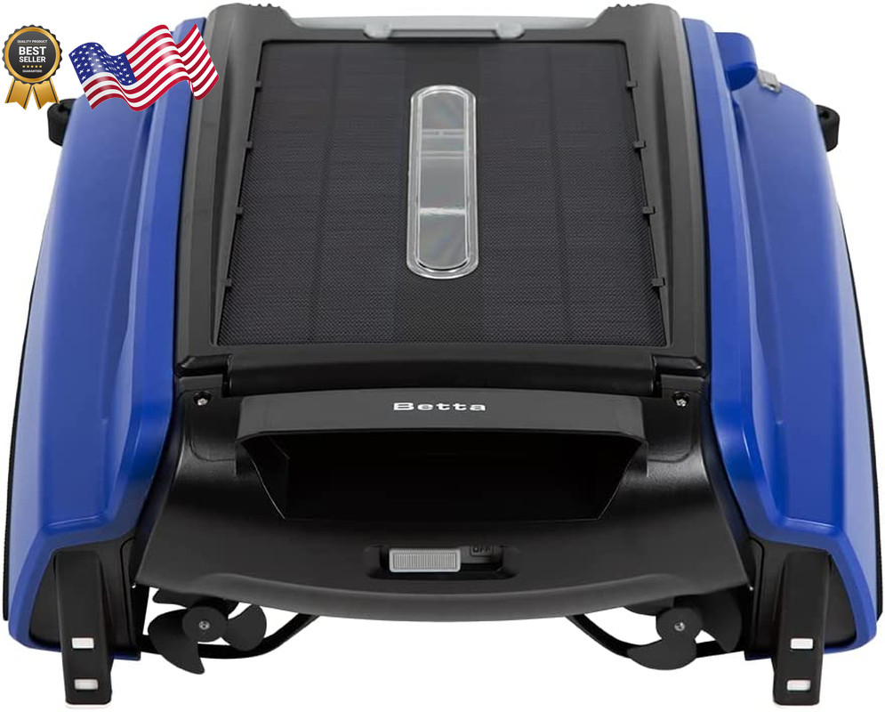 Betta SE Solar Powered Automatic Robotic Pool Skimmer Cleaner with 30-Hour