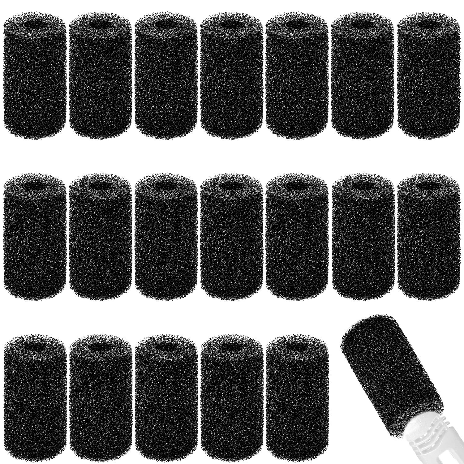 20Pack Pool Cleaner Parts, Sweep Hose Tail Scrubbers for Sweep Pool Cleaner F…