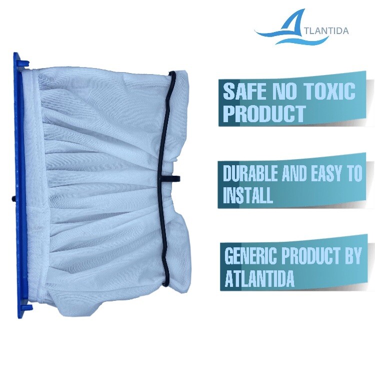 1 PAIR Filter Bag Replacement For DuraMAX Duo Robotic Pool Washable, Reusable