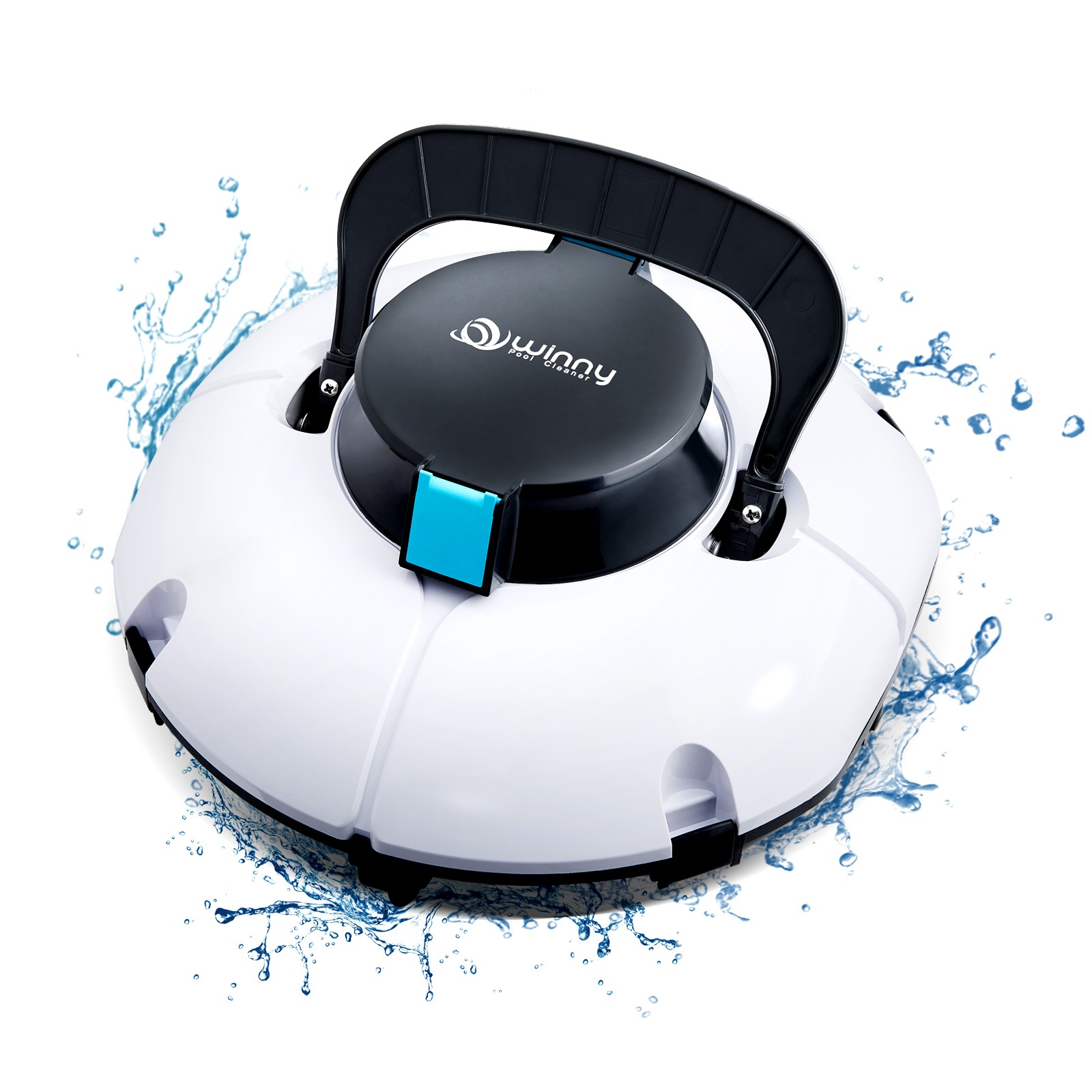 2026 WYBOT Wall Climbing Pool Vacuum Cleaner Solar Powered Robotic 3,229 sq.ft