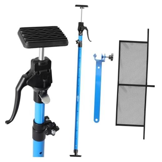 79 inch Heavy Duty Adjustable Cargo Bar,200LB Capacity，Non-Slip 1 Pack Blue