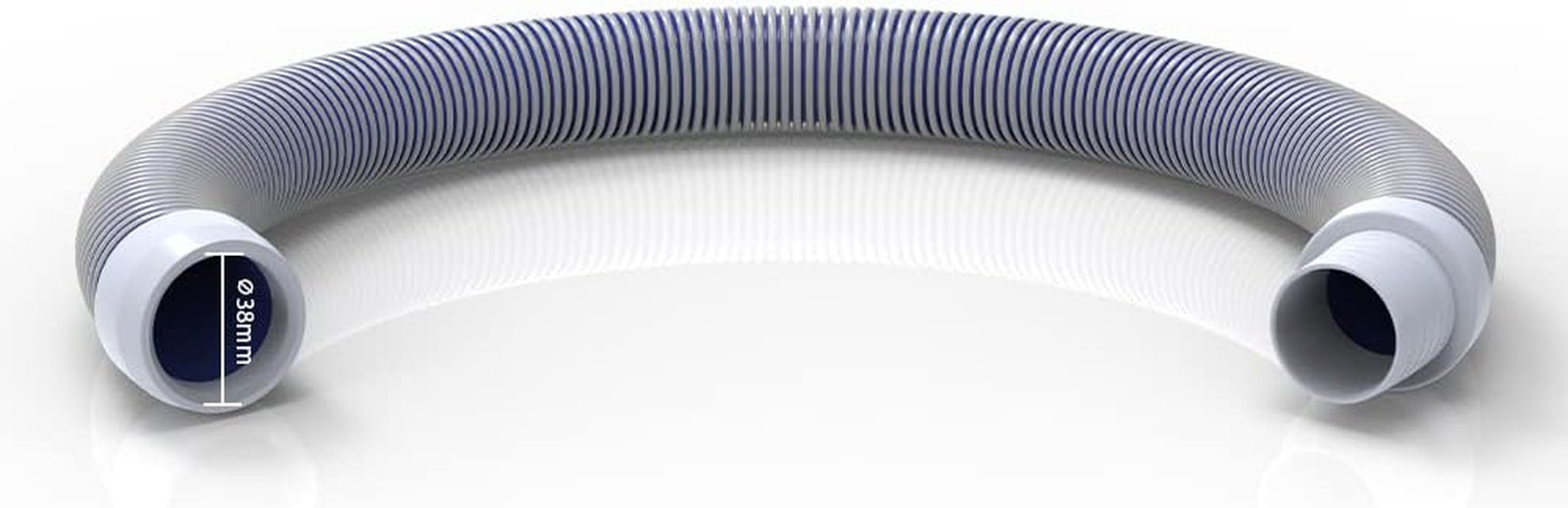 Professional Swimming Pool Vacuum Cleaner Hose -1.5” 8 Piece Hoses, Perfect Vacu